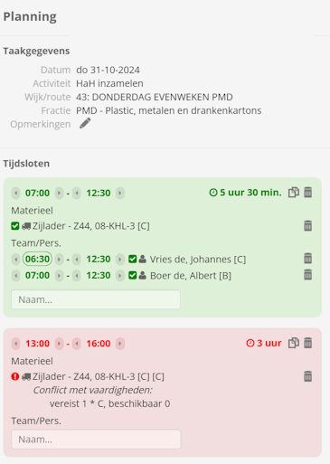 22041031 WasteXL planning mens en materieel